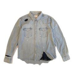 MASU WESTERN SHIRT OVER DYEPINK INDIGO46 - メルカリ