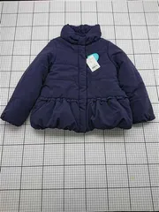 ◇ ⊇ ブランシェス branshes キッズ中綿ジャケット ネイビー系 140cm 女の子 E  【1602240013186】