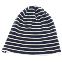 SOPHNET. (ソフネット) 16SS Boarder Knit Cap ボーダーニットキャップ ビーニー 帽子 SOPH-160134 ネイビー