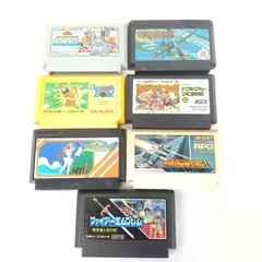 ファミコンソフト 7点まとめ売り ファイアーエムブレム ナイトガンダム物語 他