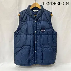 テンダーロイン T-NRA VEST　中綿入りのレーシングベスト ワッペン ネイビー メンズ XL ISItems【USED】【古着】【中古】50155022のサムネイル
