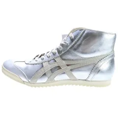 Onitsuka Tiger (オニツカタイガー) MEXICO MID RUNNER DELUXE ミッドカットスニーカー シルバー US9/27cm 1181A608-020