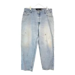 90年代 Levi's リーバイス SilverTab シルバータブ Loose デニムパンツ ブルー(メンズ W36相当)中古 古着 X5445