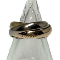 Cartier トリニティリング Au750 セラミック 61 9.7 - メルカリ