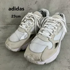 adidas originals アディダスオリジナルス ファルコン FALCON ダッドスニーカー 厚底 401744-01 ホワイト 白 スポーツ 運動靴 シューズ ウォーキング ランニング ライフスタイル ローカット ストリート 23cm ★ ■■
