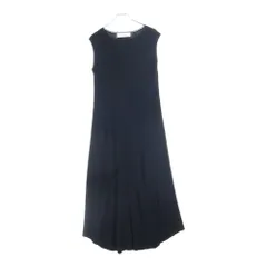 LE CIEL BLEU (ルシェルブルー) レーヨン ノースリーブ ロングワンピース ドレス 22A65106 ブラック レディースのサムネイル