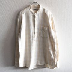 MAATEE&SONS BAND COLLAR SHIRTS linen リネン - メルカリ