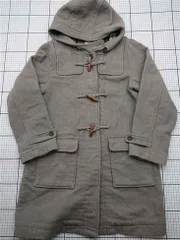 ◇ ⊇ サマンサモスモス ダッフルコート グレー系 フード付き レディース Fサイズ E  【1603020014317】