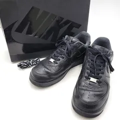 【中古品】NIKE ナイキ × SUPREME シュプリーム AIR FORCE 1 LOW CU9225-001 エアフォース 1 ロー スニーカー シューズ 靴 【160-260115-as-01-izu】