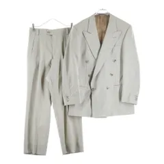 NO BRAND (ノーブランド) VERSACE CLASSIC ヴェルサーチクラシックブイツー 6B Double Breasted Suits Setup ダブルブレストスーツセットアップ グレーのサムネイル