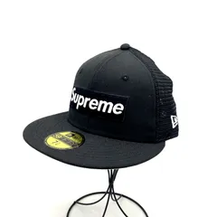 【中古品】 SUPREME×NEWERA シュプリーム×ニューエラ 24SS 59FIFTY SUMMER SEASON 2024 BOX LOGO MESH CAP ボックスロゴ メッシュキャップ【185-250905-ma-15-izu】