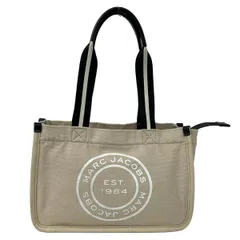 MARC JACOBS(マークジェイコブス) ショルダーバッグ - ベージュ×黒×白 レザー