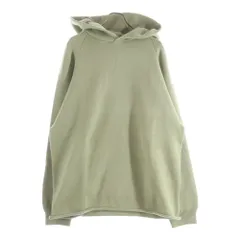FEAR OF GOD ESSENTIALS (フィアオブゴッド エッセンシャルズ) Logo Knit Hoodie ソリッドスウェットフーディー プルオーバーパーカー カーキ