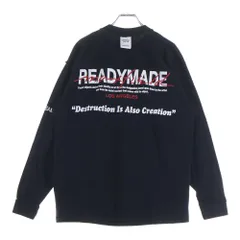 READY MADE (レディメイド) MAXFIELD L/S T-SHIRT マックスフィールド限定 リバーシブル長袖Tシャツ ロンT ブラックのサムネイル