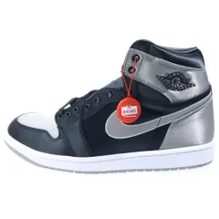 NIKE (ナイキ) AIR JORDAN 1 RETRO HI OG エア ジョーダン 1 レトロ ハイカットスニーカー ブラック/グレー US11.5/28.5cm FD4810-010