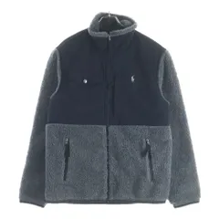 POLO RALPH LAUREN (ポロラルフローレン) Bonded Pile Jacket ボンデッドパイルジャケット グレー 710850412018のサムネイル