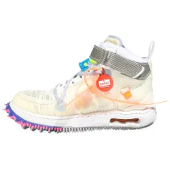 NIKE (ナイキ) ×OFF-WHITE AIR FORCE 1 MID SP オフホワイト エアフォース1 ミッドカットスニーカー ホワイト US10/28cm DO6290-100