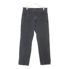 RUSTLER ラスラー デニムパンツ ブラック(メンズ W32 L30)中古 古着 X5455