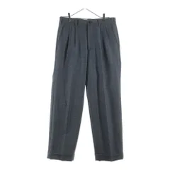 COMME des GARCONS HOMME DEUX (コムデギャルソン オムドゥ) ストライプ ウールスラックスパンツ グレー DP-P024のサムネイル