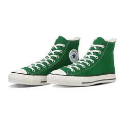 新品 23.0～25.0cm コンバース CONVERSE スニーカー メンズ レディース ハイカット キャンバス オールスター J HI ツリーグリーン 緑 CANVAS ALL STAR J HI 日本製