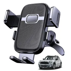 専用 mini 車載 bmw スマホホルダー ミニワン/ミニクーパー/ミニクラブマン/ミニクロスオーバー 第3世代 F54/F55/F56/F57/F60 2013-2021 携帯スタンド スマホスタンド 吹き出し口 自由調節 4.2～7.2インチ スマホに対