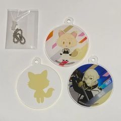 刀剣乱舞 とうらぶ 日本刀と未来展 3連アクリルスライドキーホルダー 髭切