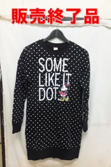 R952【希少】販売終了品　ミニー　ドット　スウェット　ディズニー×ユニクロ　コラボ　Sサイズ　/5