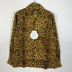 【中古品】HYSTERIC GLAMOUR ヒステリックグラマー SKULL LEOPRD L/S SHIRT 02181AH01 スカル レオパード ロングスリーブシャツ トップス 長袖シャツ 【140-260316-ko-10-tei】