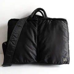 【定番】PORTER 【タンカー 2WAY バッグ】ポーター ナイロン ブラック ショルダー TANKER BAG 25101297