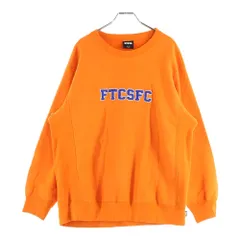 FTC (エフシーティー) FTCSEC LOGO CREW NECK クルーネック スウェット オレンジのサムネイル