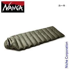 NANGA 寝袋 オーロラ スクエア フット 800 STD スリーピングバッグ