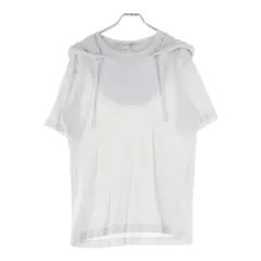 COMME des GARCONS SHIRT (コムデギャルソンシャツ) Cotton Jersey Plain コットン ジュエリー プレイン 半袖パーカー ホワイト S28113のサムネイル