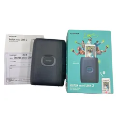 186000 通電確認のみ FUJIFILM フジフィルム instax mini Link 2　スマホ用 チェキプリンター スペースブルー