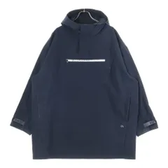 Calvin Klein (カルバンクライン) ロゴプリント アノラックパーカー バックロゴ ブラック 4MF90573