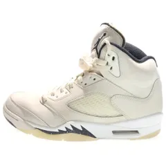 NIKE (ナイキ) Air Jordan 5 Retro SE Sail エアジョーダン5 レトロ SE セイル ハイカットスニーカー ホワイト US8.5/26.5cm FN7406-100