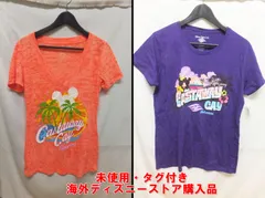 R953【未使用】海外ディズニーストア購入品　ミッキー　ミニー　Tシャツ　セット　Lサイズ　/10