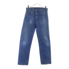 Levi's (リーバイス) 80's VINTAGE USA製 505 ボタン裏542 オレンジタブ ジップフライ デニムパンツ インディゴ
