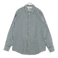 Maison Margiela (メゾンマルジェラ) 21AW STRIPE SHIRT ストライプ長袖シャツ ホワイト/ブラック S50DL0487 S54191のサムネイル