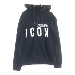 C880 良品 DSQUARED2 スウェット 上下 黒 メンズ パーカー - メルカリ