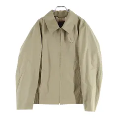MACKINTOSH (マッキントッシュ) 裏地チェック柄 コットン ジップアップ ジャケット ブルゾン ベージュ G1F60-700-43のサムネイル
