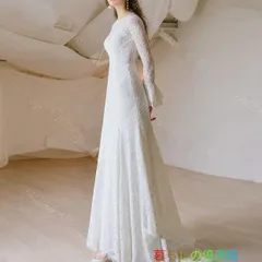 ウェディングドレス 結婚式 挙式 シンプル 20代 30代 40代 ウェディング フォーマルドレス ホワイト ロング 結婚式フォーマル 前撮り 後撮り カジュアルウェディング レストランウェディング フォトウェディング リゾートウェディング 83lf0316
