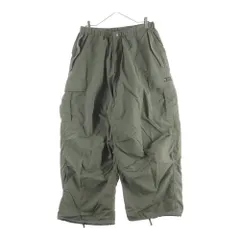 A BATHING APE (アベイシングエイプ) 6 Pocket Cargo Pant シックスポケットナイロンカーゴパンツ カーキ 001PTJ801009Mのサムネイル