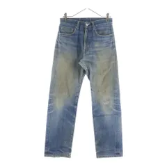 ELECTRIC COTTAGE (エレクトリックコテージ) 90s DENIM PANTS VINTAGE 初期 布パッチ 赤耳ポケット ジッパーフライ デニムパンツ ジーンズ インディゴのサムネイル