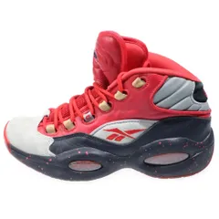 Reebok (リーボック) QUESTION MID アイバーソン クエスチョン ミッドカットスニーカー US10/28cm レッド/グレー V61040