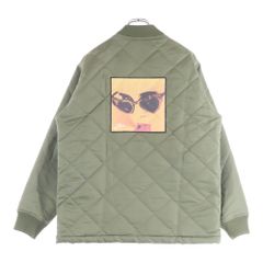 FTC (エフシーティー) 19AW QUILTED WORK JACKET ロリータ キルティング バッグプリント ワークジャケット カーキ FTC019AWJ08