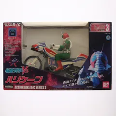アクションバイク R/Cシリーズ No.3 1/10 ハリケーン 仮面ライダーV3 27MHz仕様 ラジコン(A231) タイヨーのサムネイル
