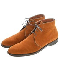 美品/シューツリー/箱付き】Santoni サイドレース ビジネス 6.5 美品