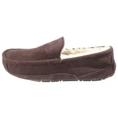 UGG (アグ) Ascot アスコット ファー ムートンレザー ローファー ブラウン UB06318のサムネイル