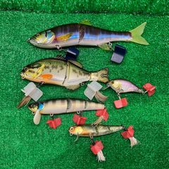 Megabass ルアー9点セット ビックバイト スイムベイト - メルカリ