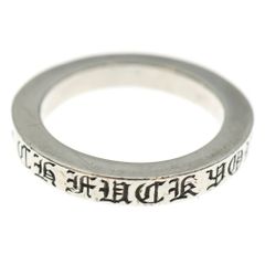 CHROME HEARTS スペーサーリング 3mm タンアンドリップ 10号 - メルカリ